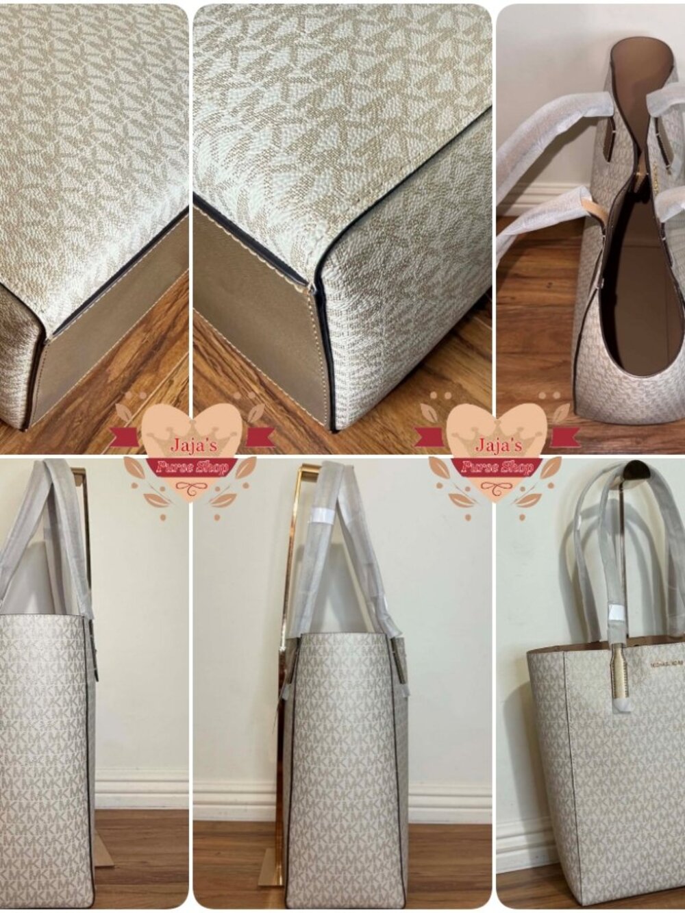 ❤️Michael Kors Large Logo-Print Canvas Tote❤️ - Picture 3 of 16